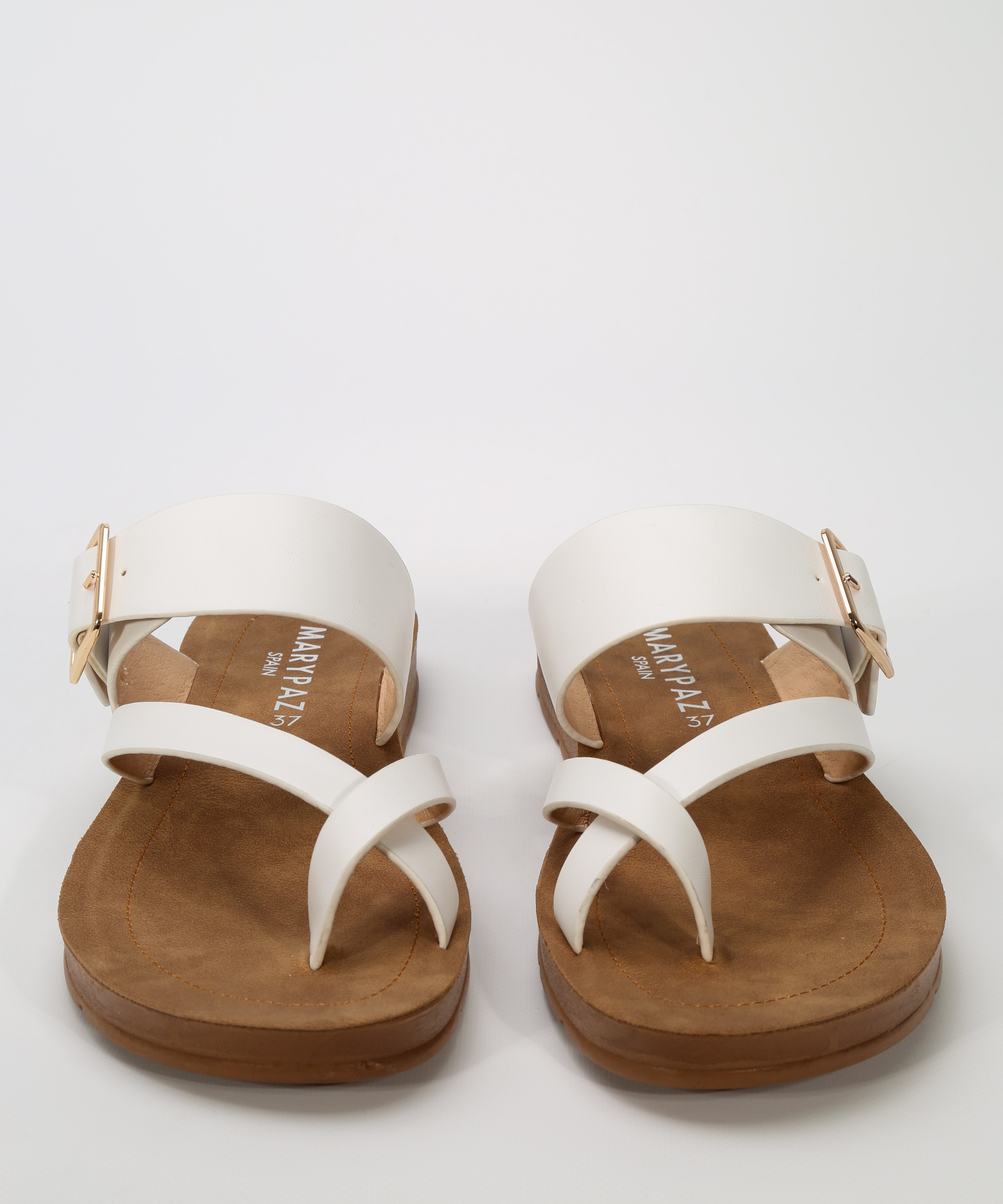 Sandalias planas hebilla image number null